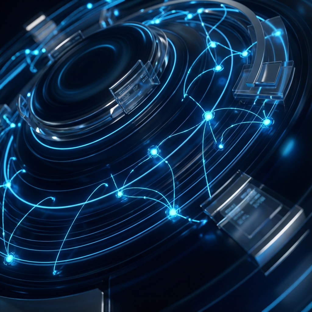 Futuristic AI Background